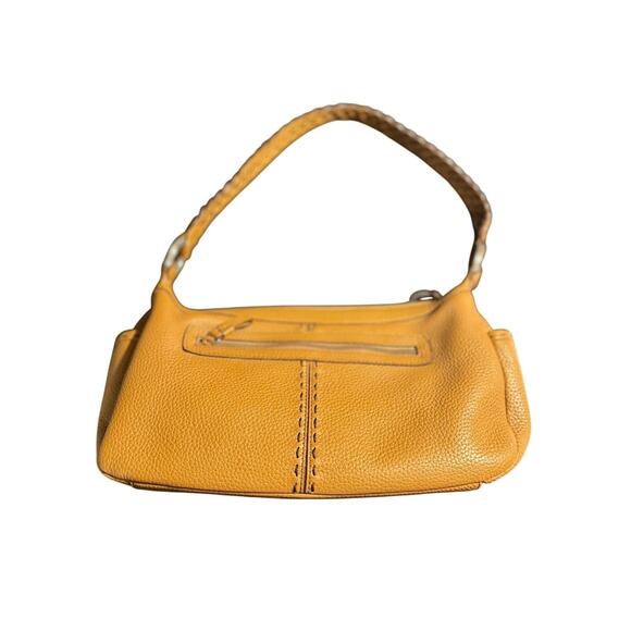 Brighton shoulderbag in tan pebble leather - Picture 3 of 9